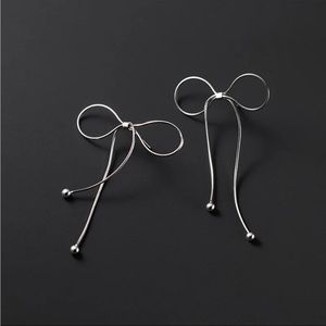 925 Bow Earrings